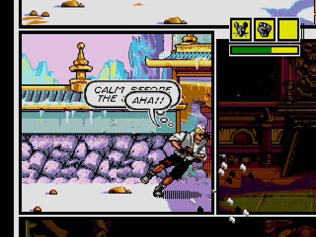 Comix Zone screenshot - Episode 2: Welcome to the Temple  Page 1